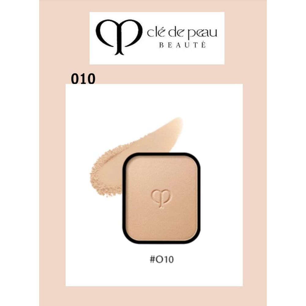 Cle de peau BEAUTE TEINT NATUREL POUDRE COMPACT FOUNDATION REFILL 010 11g NEW